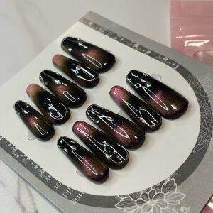 Reusable press on nails